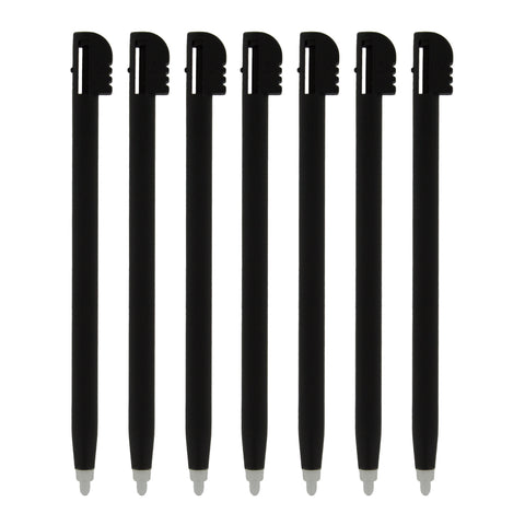 Plastic Stylus For Nintendo DS Lite - 7 Pack Black | ZedLabz