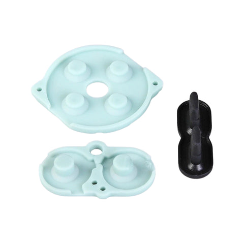 Conductive silicone button contacts rubber membrane pad set For Nintendo Game Boy Color GBC CGB | Funnyplaying