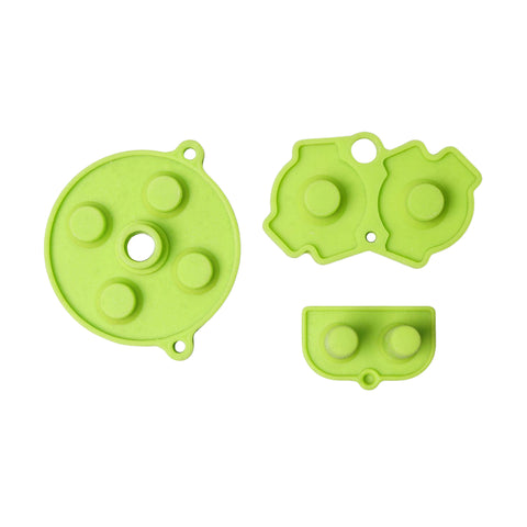 Conductive silicone button contacts rubber membrane pad set For Nintendo Game Boy Advance GBA AGB | Funnyplaying