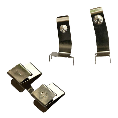 Battery contact tabs & spring set for Microsoft Xbox One wireless controller left & right side terminals | ZedLabz
