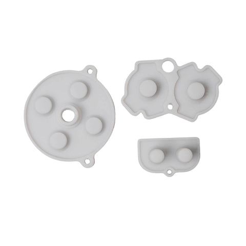Conductive silicone button contacts rubber membrane pad set For Nintendo Game Boy Advance GBA AGB | Funnyplaying