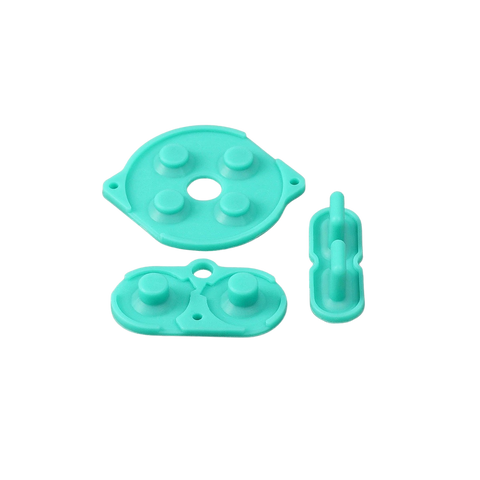 Conductive silicone button contacts rubber membrane pad set For Nintendo Game Boy Pocket GBP MGB | Funnyplaying