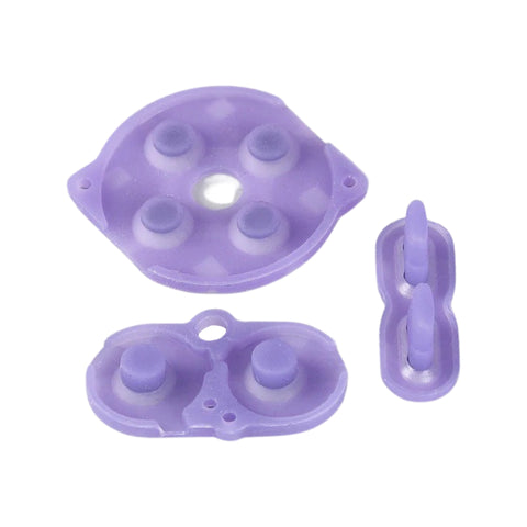 Conductive silicone button contacts rubber membrane pad set For Nintendo Game Boy Color GBC CGB | Funnyplaying