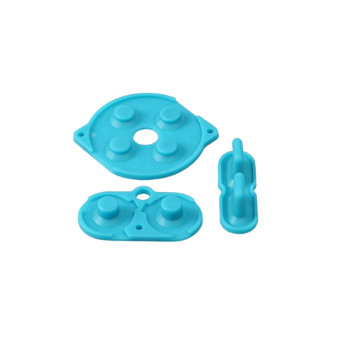 Conductive silicone button contacts rubber membrane pad set For Nintendo Game Boy Pocket GBP MGB | Funnyplaying