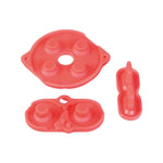 Conductive silicone button contacts rubber membrane pad set For Nintendo Game Boy Color GBC CGB  | Funnyplaying