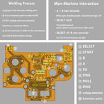 RGB LED button mod kit for Nintendo Game Boy Color CGB GBC | Funnyplaying