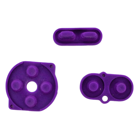 Conductive silicone rubber button membrane contact pads for Nintendo Game Boy Color CGB GBC | ZedLabz