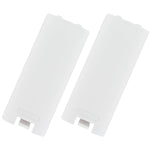 Battery cover for Wii & Wii U Remote Nintendo controller cover back 2 pack white | ZedLabz