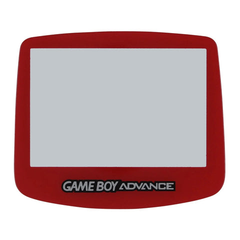 Replacement screen lens for Nintendo Nintendo Game Boy Advance plastic cover - Blood Red | ZedLabz