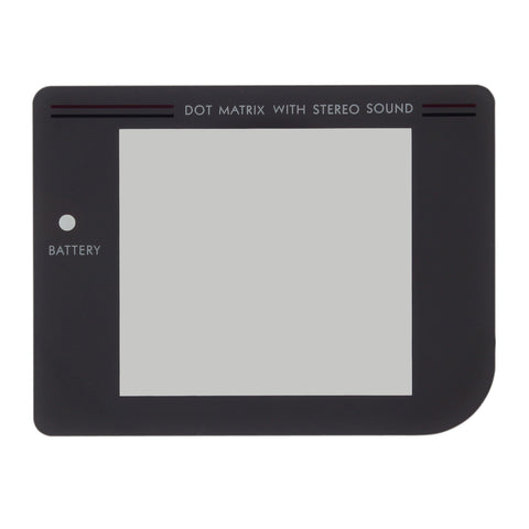 Replacement Plastic Screen Lens For Nintendo Game Boy Original DMG-01 - grey | ZedLabz